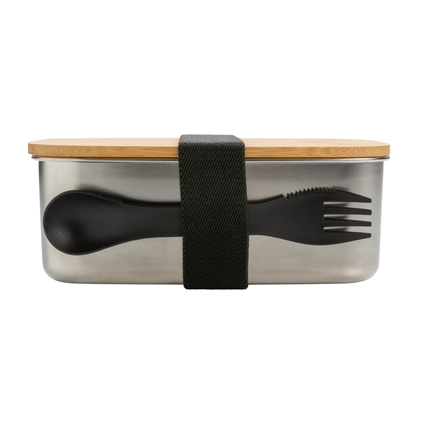 Silver - Lifestyle - XD Collection Bamboo Lunch Box