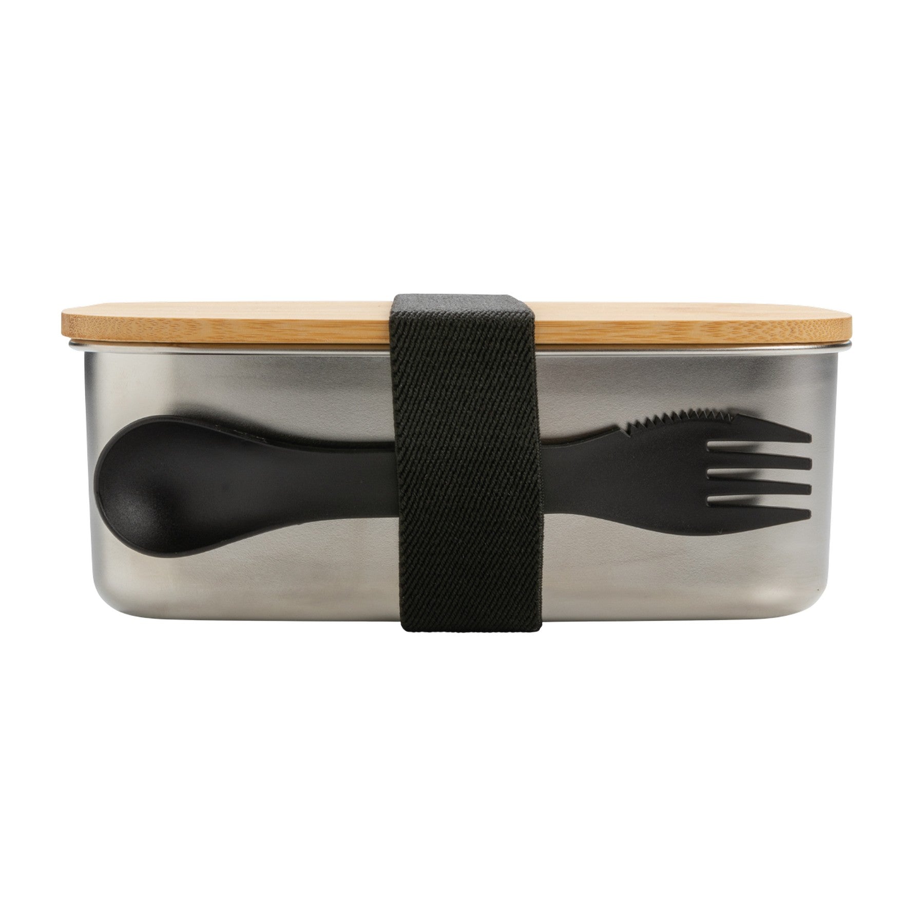 Silver - Lifestyle - XD Collection Bamboo Lunch Box
