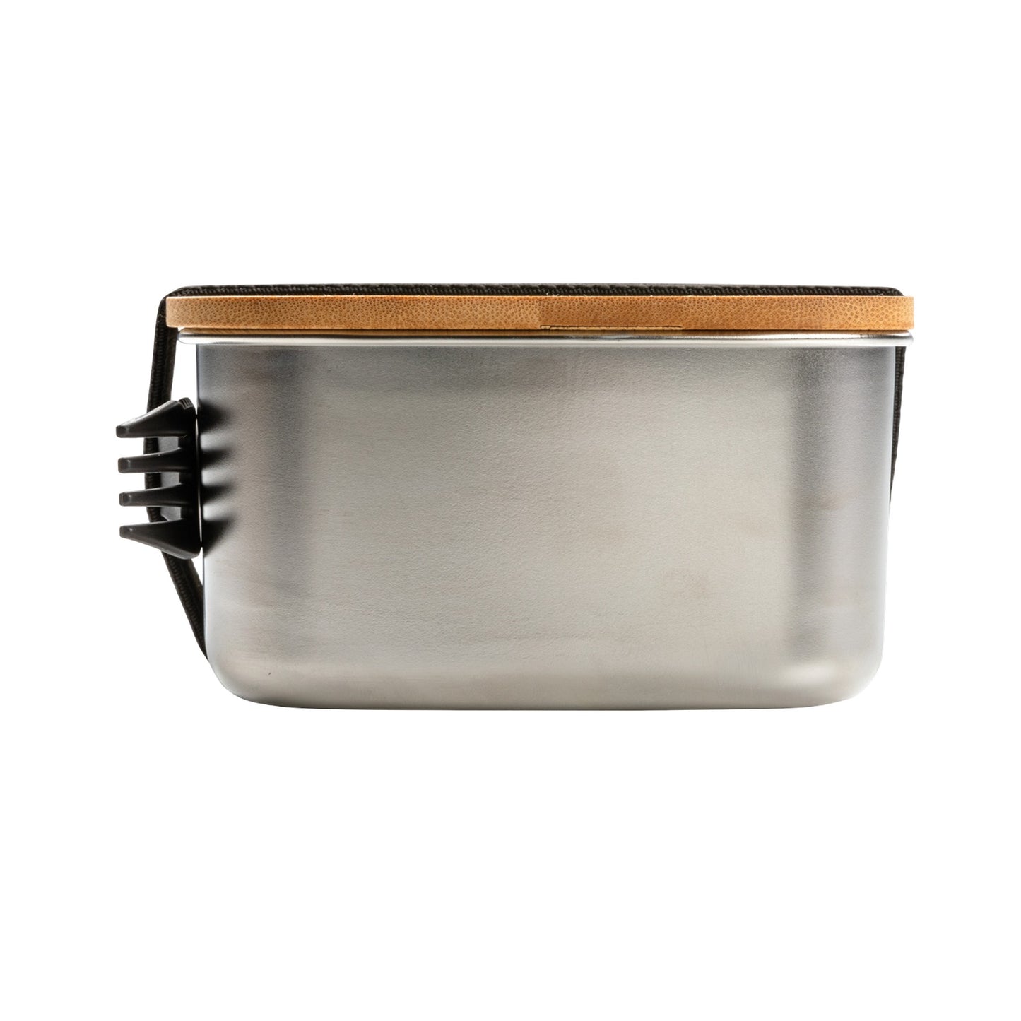 Silver - Pack Shot - XD Collection Bamboo Lunch Box