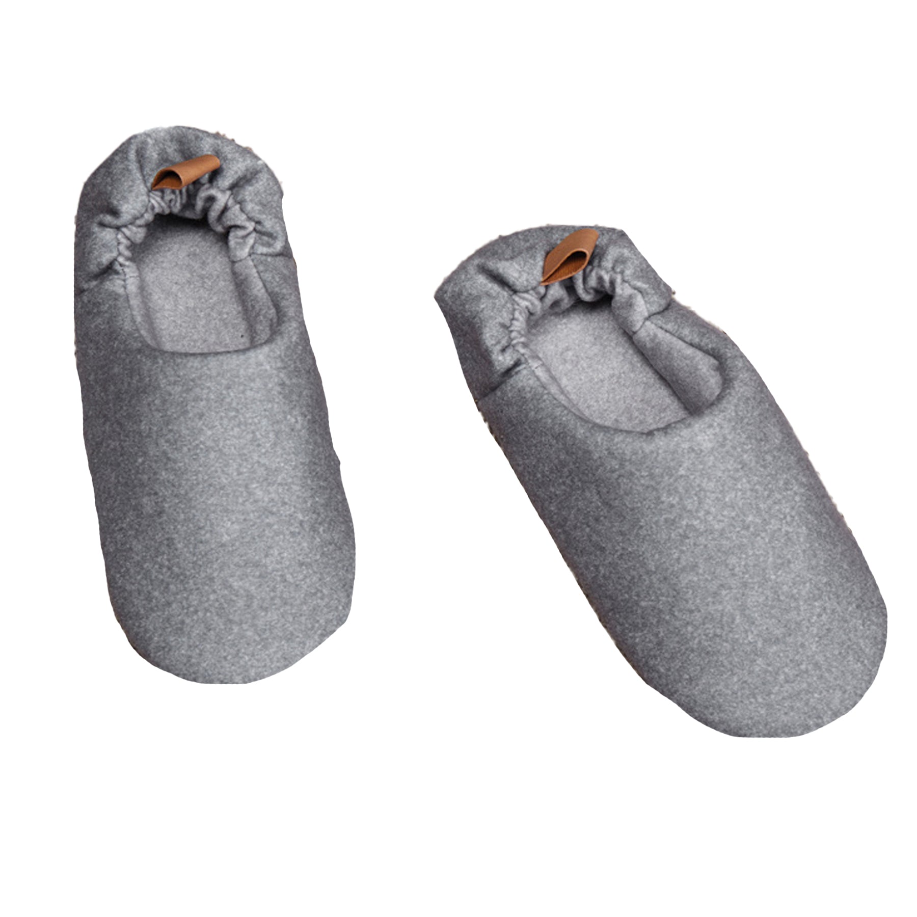 Grey - Back - Vinga Unisex Adult Moulton RPET Slippers