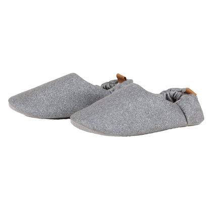 Grey - Front - Vinga Unisex Adult Moulton RPET Slippers