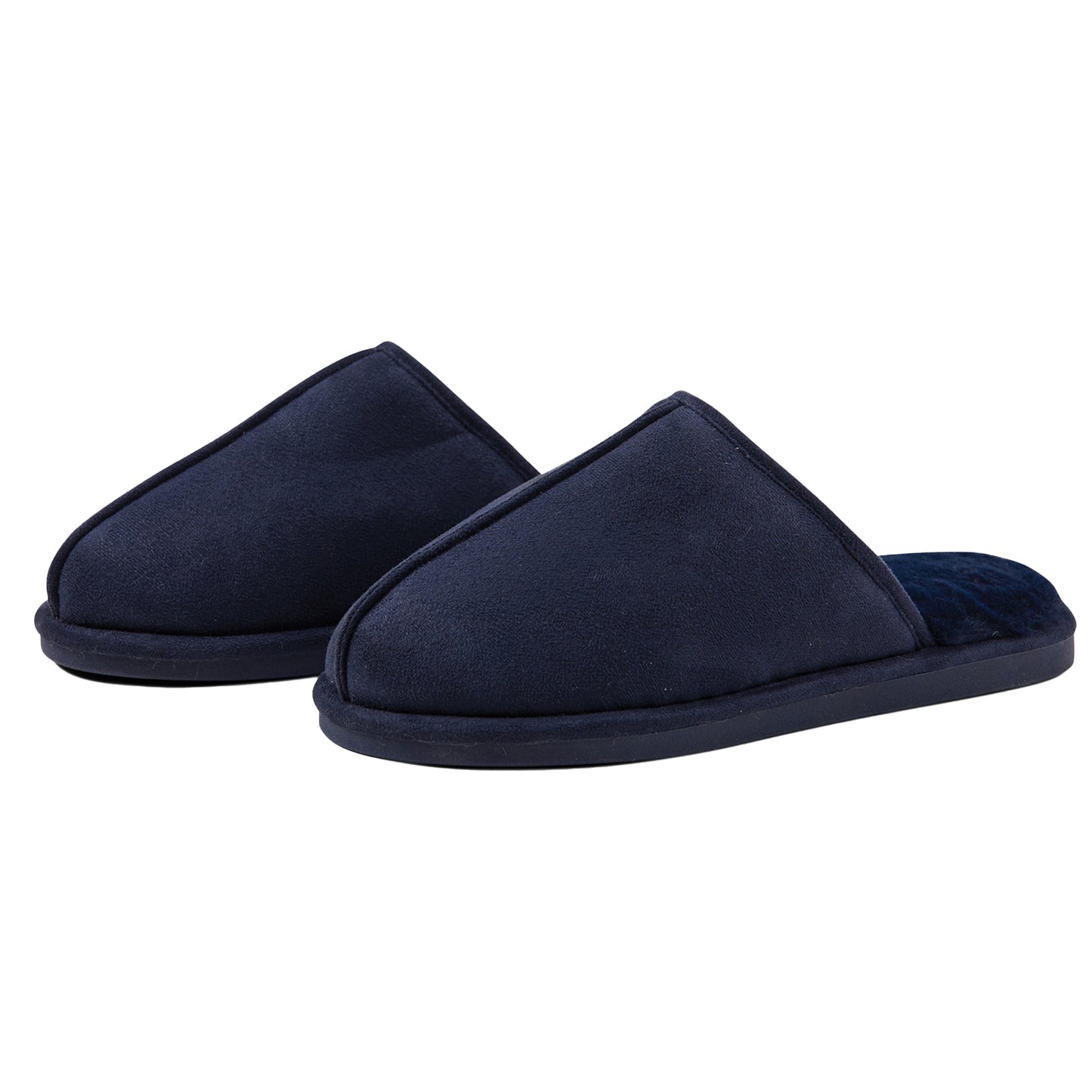 Navy - Front - Vinga Unisex Adult Waltor Slippers