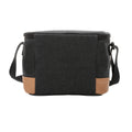Black - Back - XD Collection 6L Recycled Canvas Cooler Bag