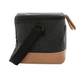 Black - Side - XD Collection 6L Recycled Canvas Cooler Bag
