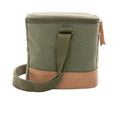 Green - Side - XD Collection 6L Recycled Canvas Cooler Bag