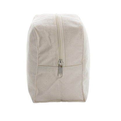 Off White - Back - XD Collection Impact Aware Recycled Canvas 4.5L Toiletry Bag