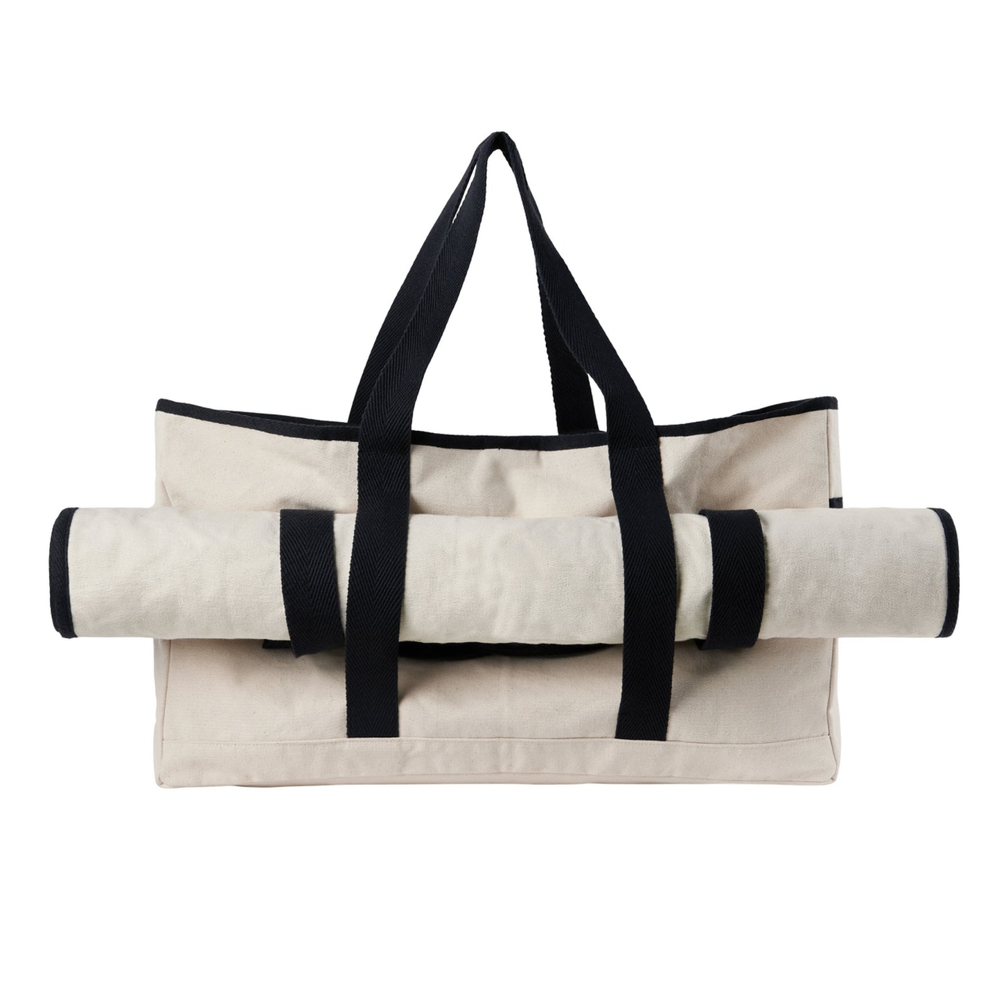 Off White - Side - Vinga Volonne Recycled Canvas Aware Bag