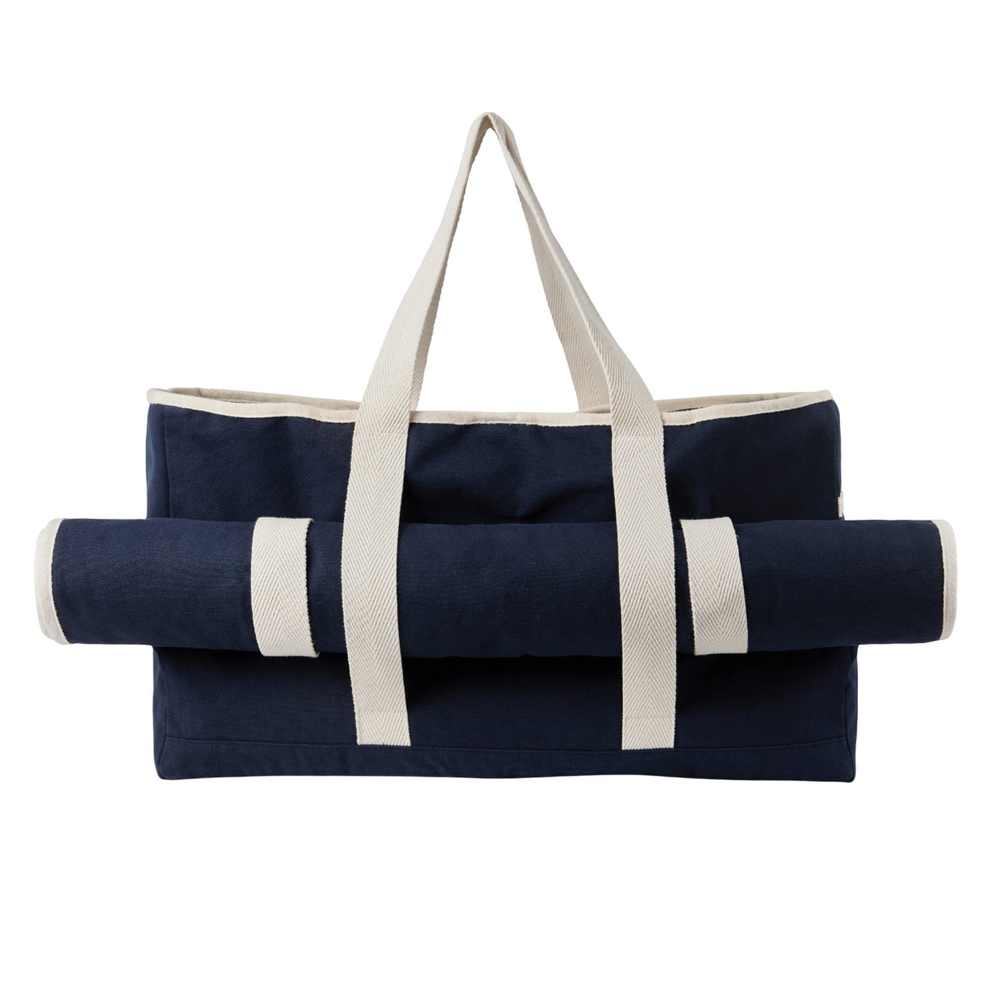 Blue - Side - Vinga Volonne Recycled Canvas Aware Bag