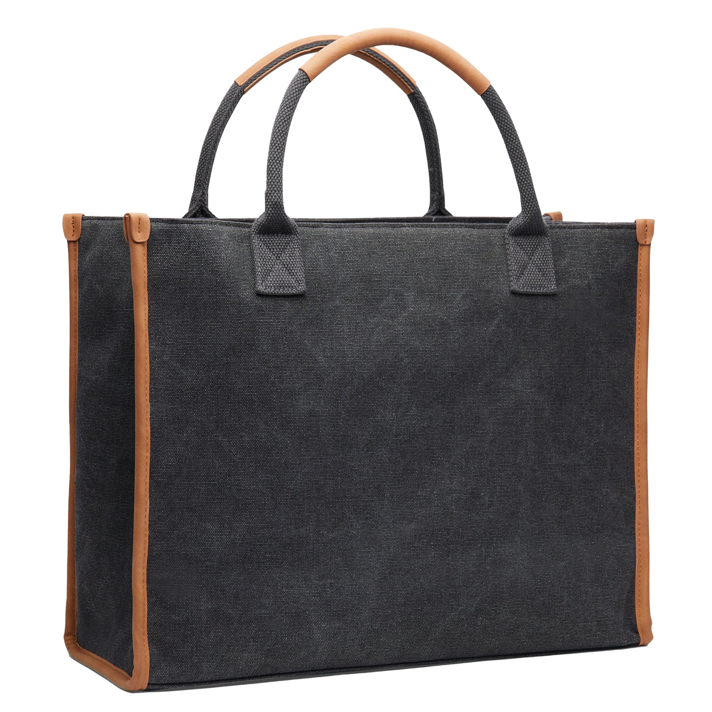 Black - Front - Vinga Bosler Recycled Canvas Tote