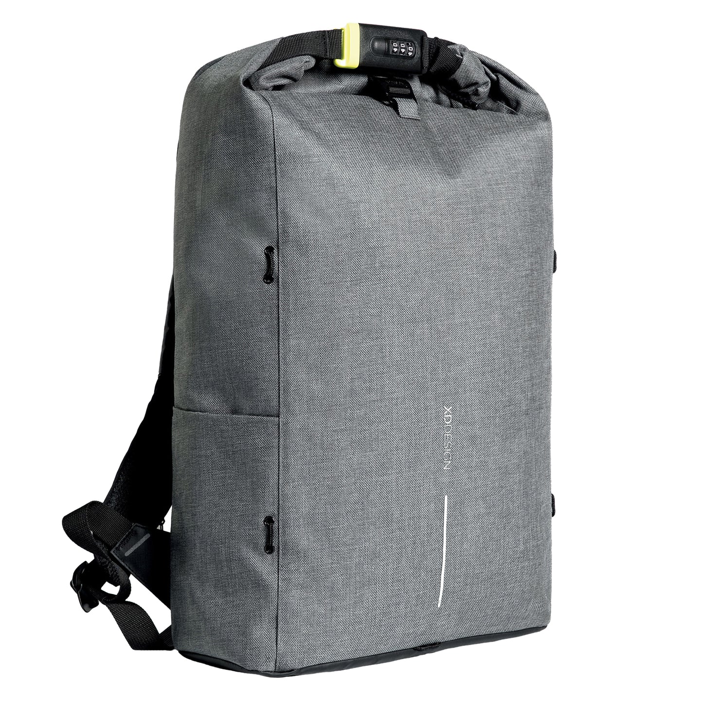 Grey - Side - XD Design Urban Lite Anti-Theft Backpack