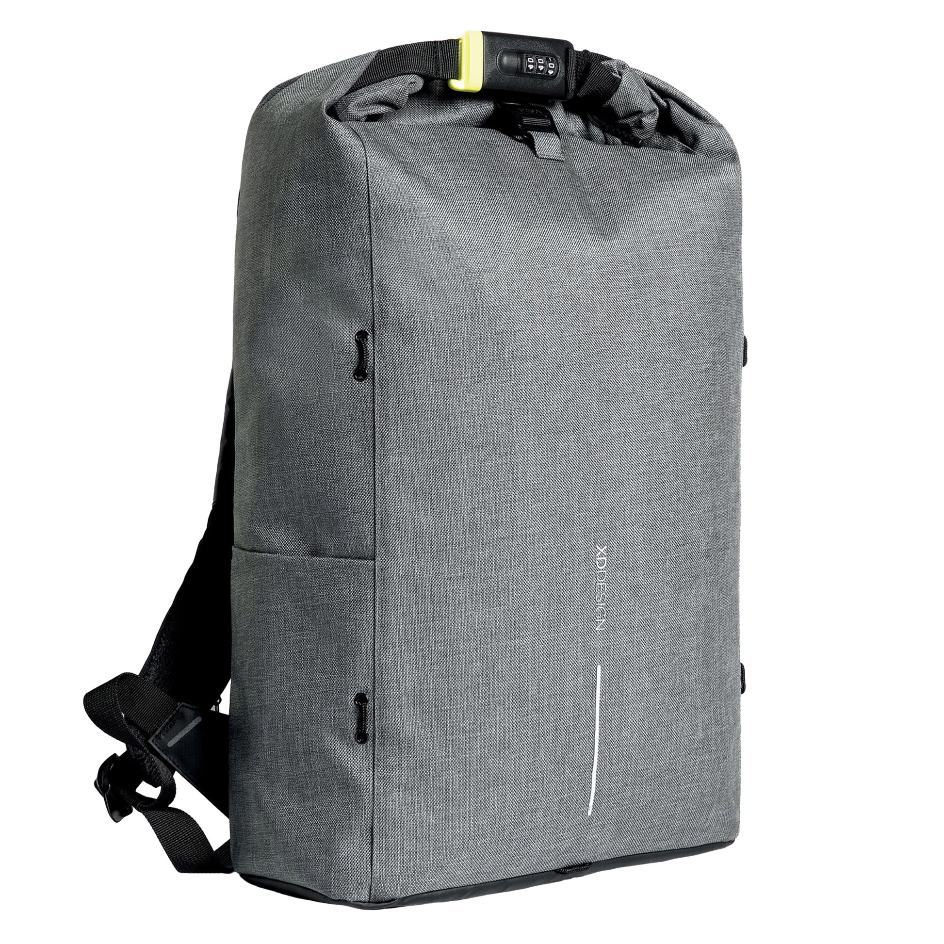 Grey - Side - XD Design Urban Lite Anti-Theft Backpack