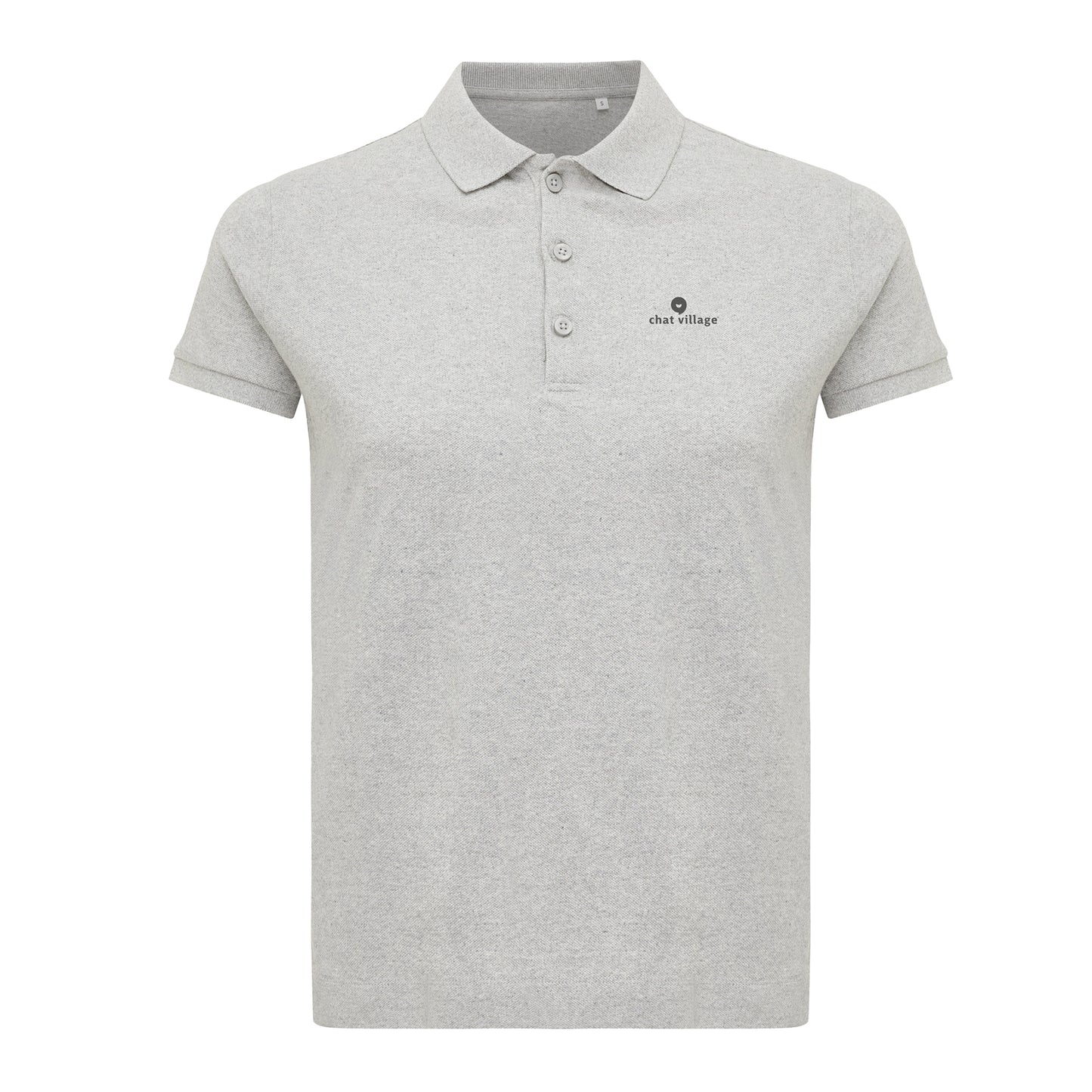 Heather Grey - Front - Iqoniq Womens-Ladies Yosemite Pique Polo Shirt