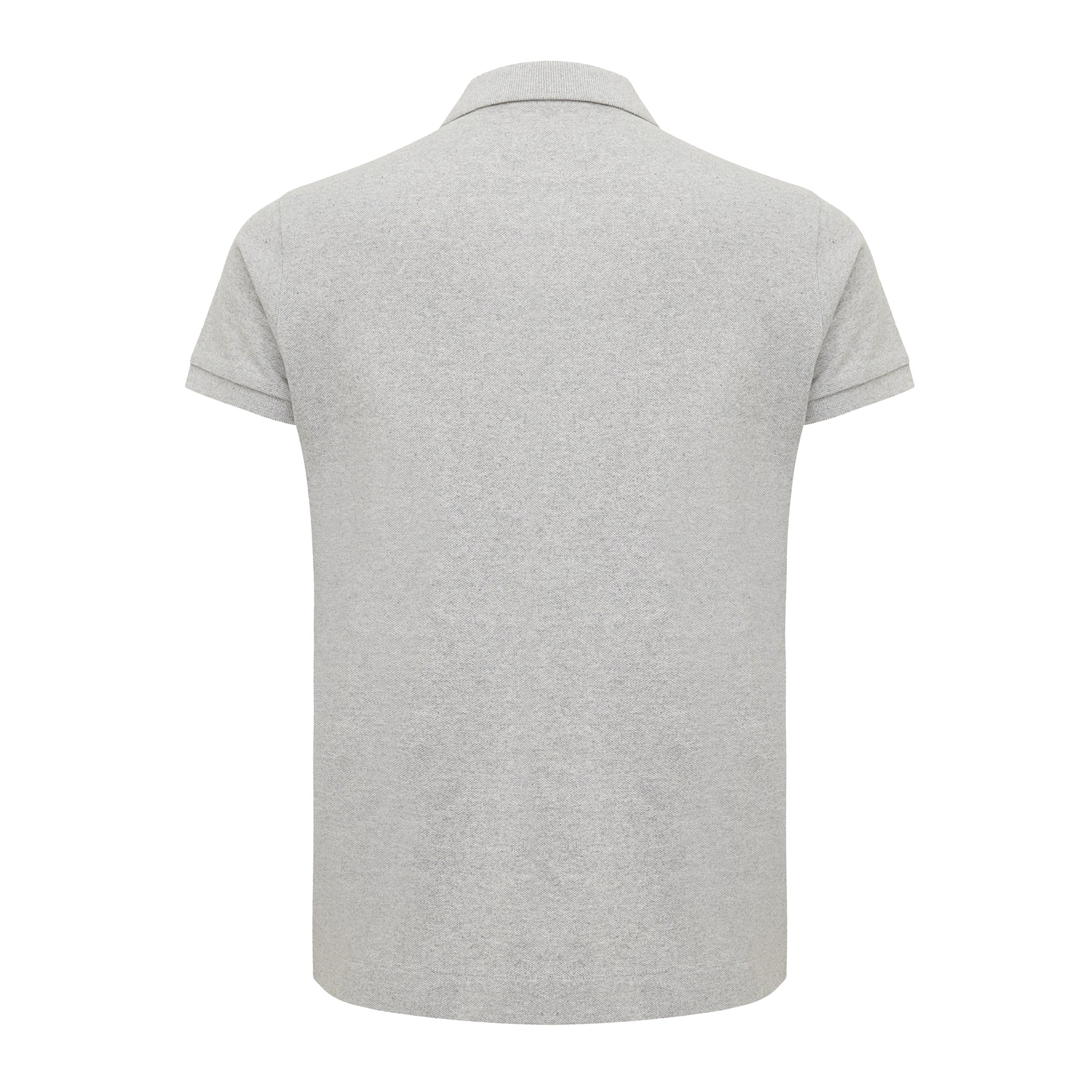 Heather Grey - Back - Iqoniq Womens-Ladies Yosemite Pique Polo Shirt