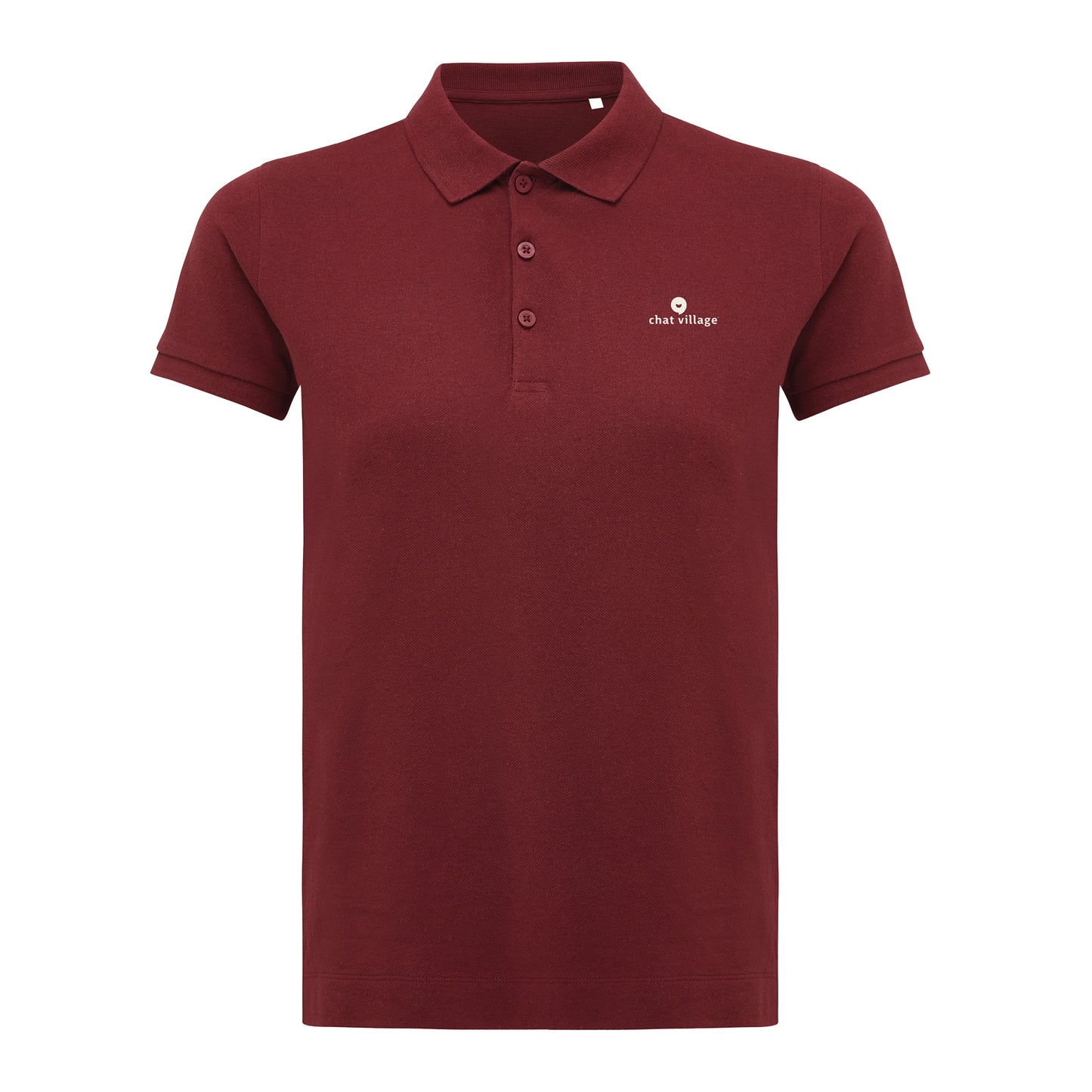 Burgundy - Front - Iqoniq Womens-Ladies Yosemite Pique Polo Shirt