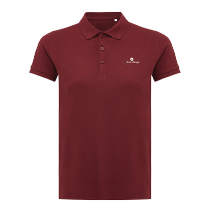 Burgundy - Front - Iqoniq Womens-Ladies Yosemite Pique Polo Shirt