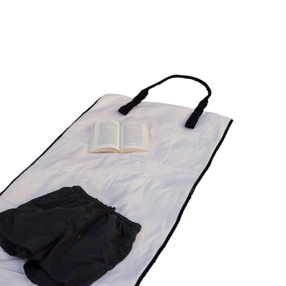 Off White - Side - Vinga Volonne Aware Recycled Canvas Beach Mat