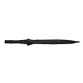 Black - Side - XD Collection Impact Aware RPET Stick Umbrella