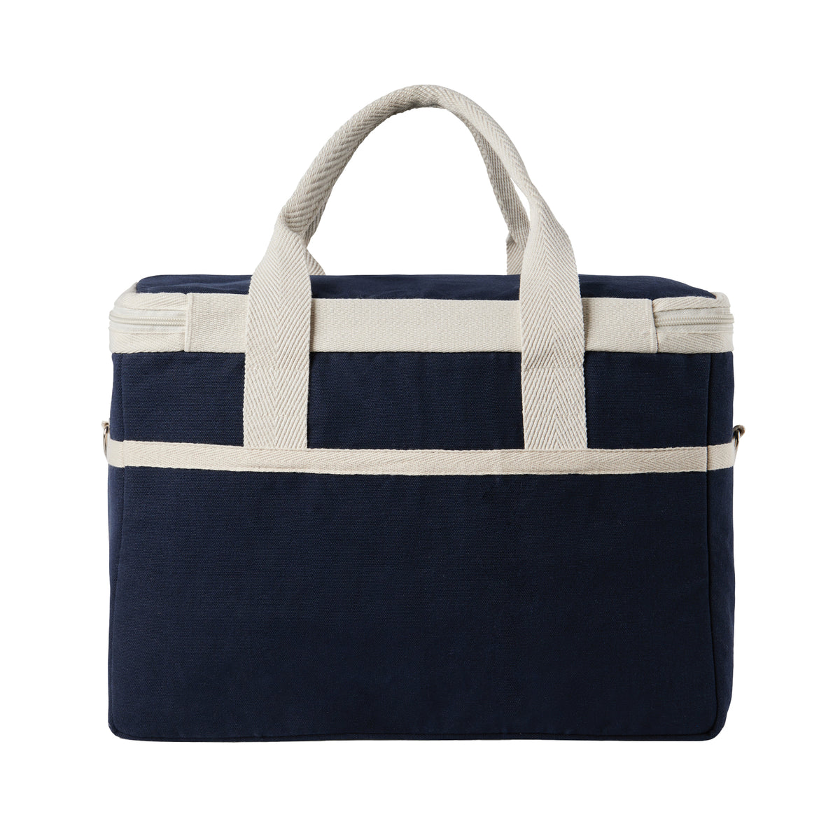 Blue - Back - Vinga Volonne Aware 18L Recycled Canvas Cooler Bag