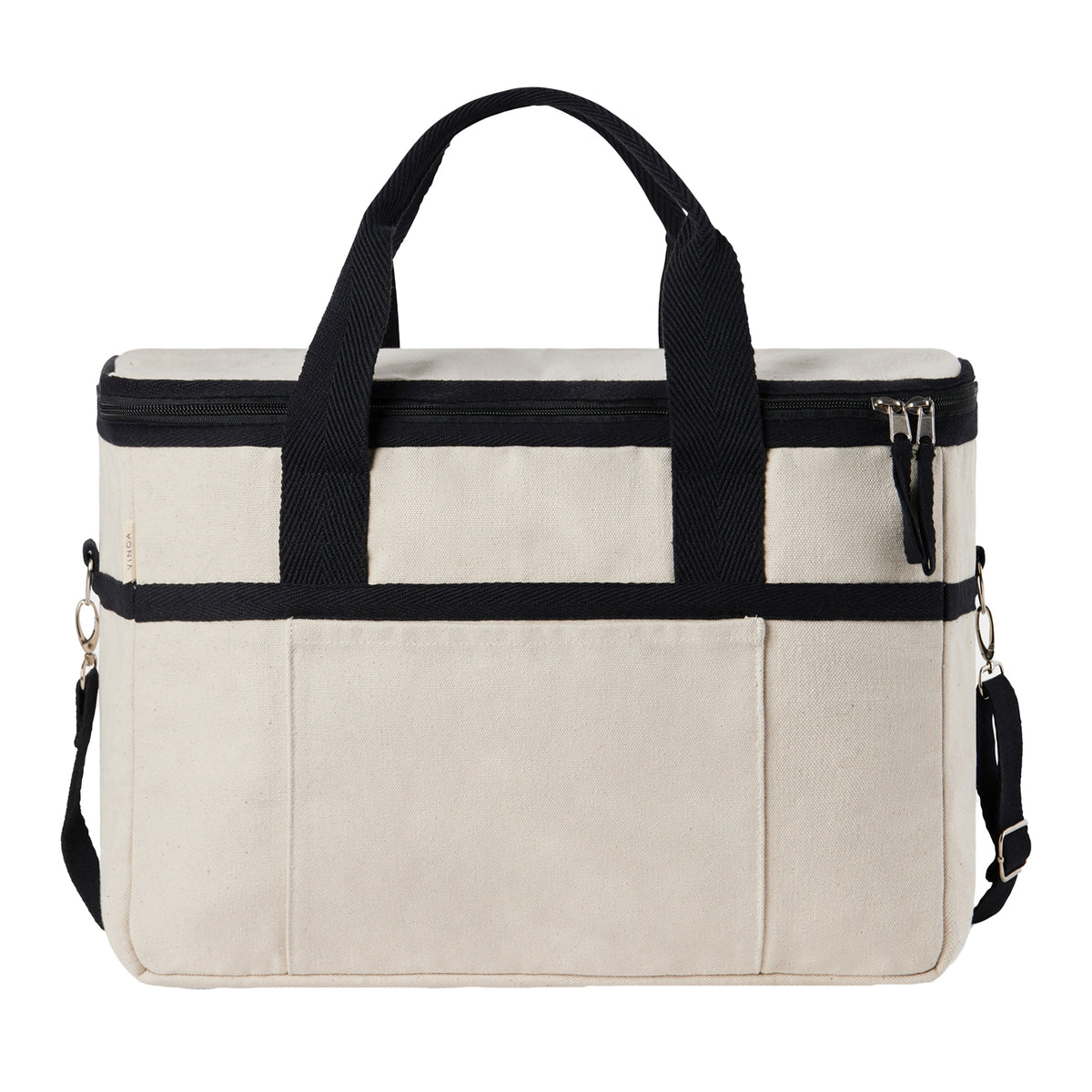 Off White - Front - Vinga Volonne Aware 18L Recycled Canvas Cooler Bag