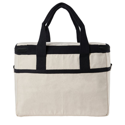 Off White - Back - Vinga Volonne Aware 18L Recycled Canvas Cooler Bag
