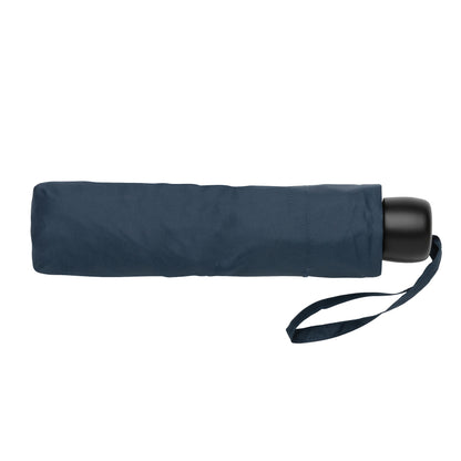 Navy - Side - XD Collection Impact Aware RPET Folding Umbrella