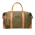 Green - Front - Vinga Bosler Recycled Canvas Duffle Bag