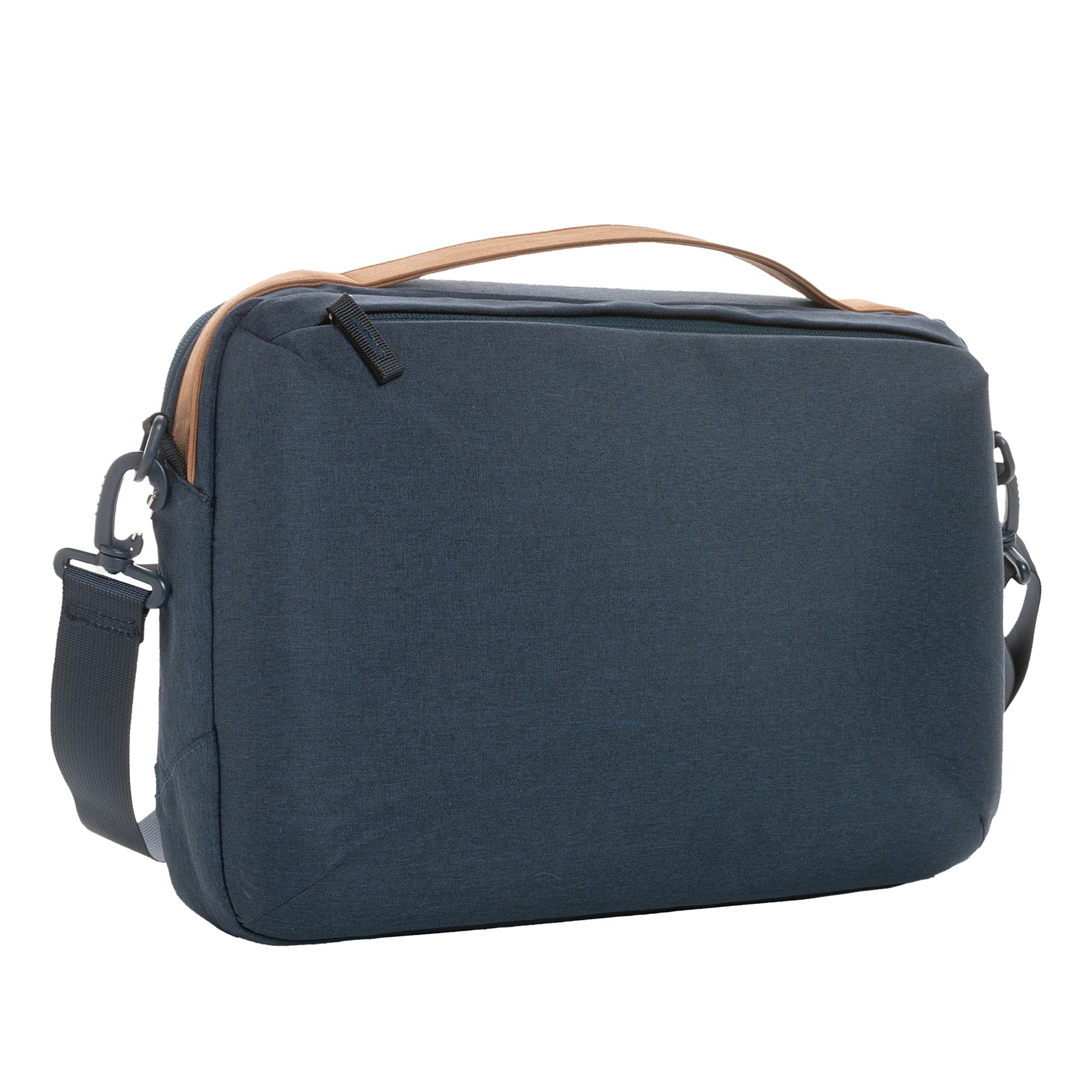 Navy - Back - XD Xclusive Impact Aware Two Tone Laptop Bag