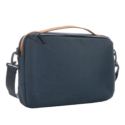 Navy - Back - XD Xclusive Impact Aware Two Tone Laptop Bag