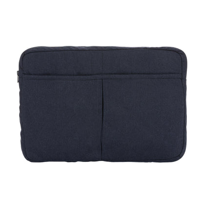 Navy - Front - XD Collection Laluka Recycled Cotton Aware Laptop Sleeve