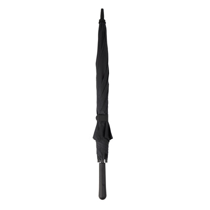 Black - Side - Vinga Baltimore RPET Aware Stick Umbrella