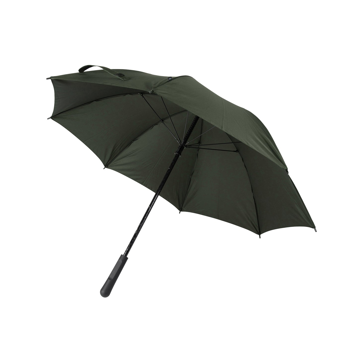 Green - Front - Vinga Baltimore RPET Aware Stick Umbrella