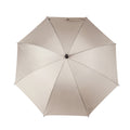 Greige - Back - Vinga Baltimore RPET Aware Stick Umbrella