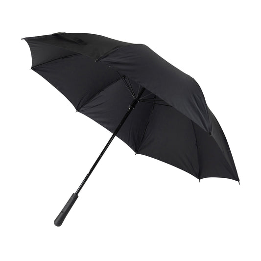 Black - Front - Vinga Baltimore RPET Aware Stick Umbrella