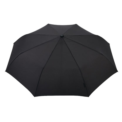 Black - Back - Swiss Peak Aware Traveller Automatic Folding Umbrella