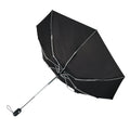 Black - Side - Swiss Peak Aware Traveller Automatic Folding Umbrella