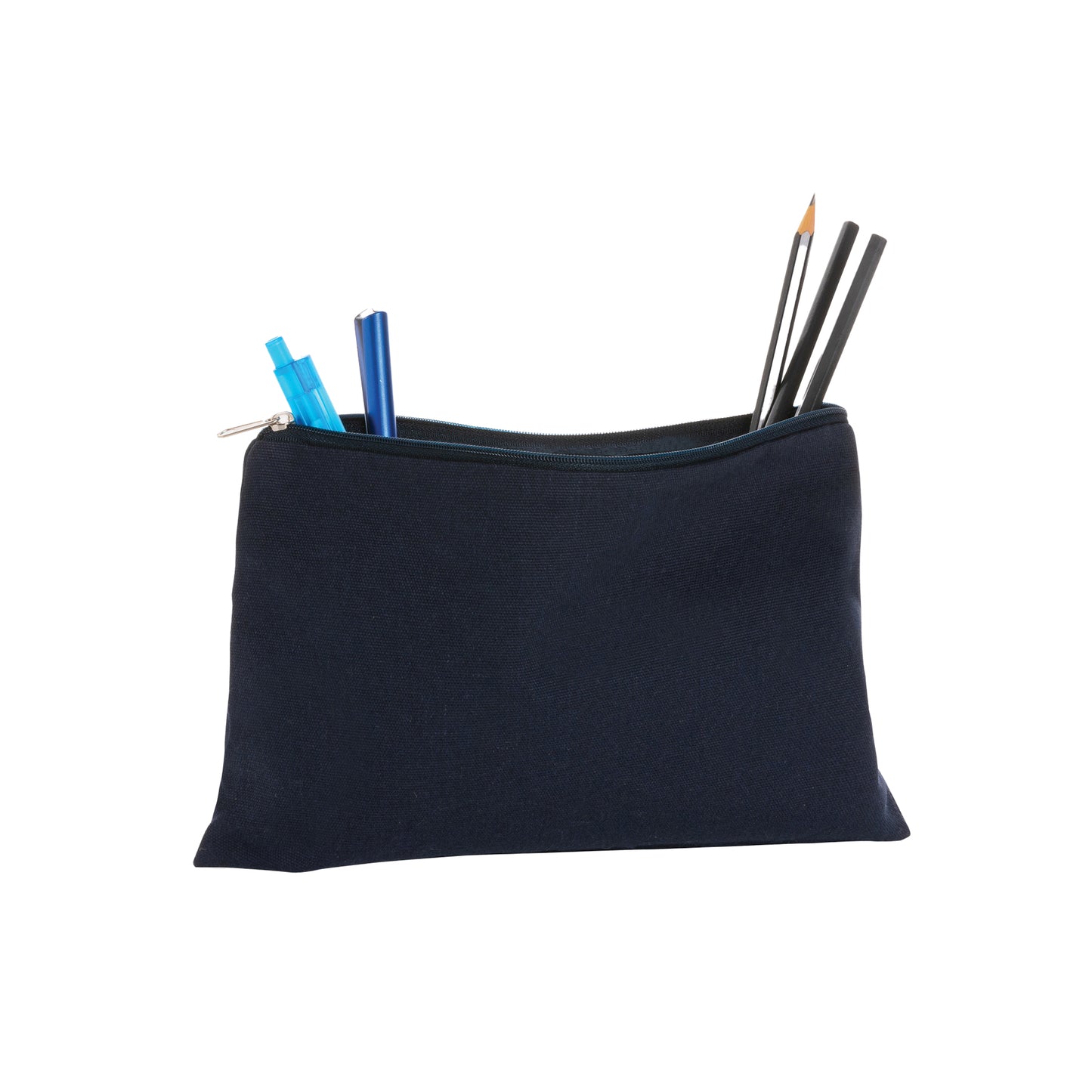 Navy - Side - XD Collection Impact Aware Recycled Canvas 1.5L Pencil Case