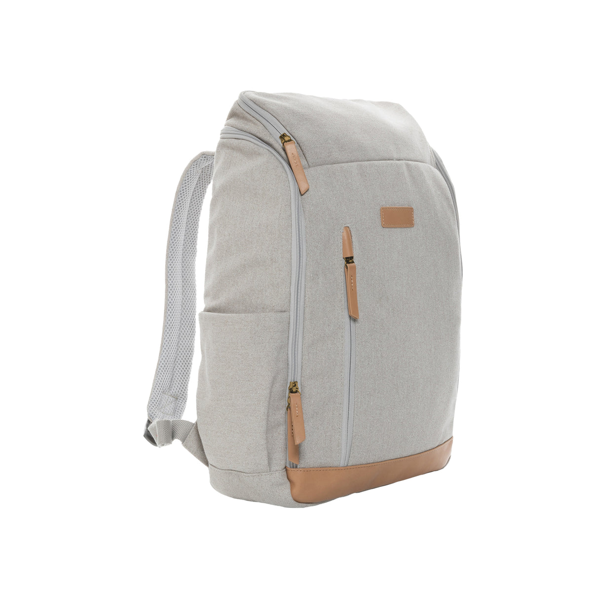 Grey - Side - XD Collection Impact Aware Recycled Canvas Laptop Backpack