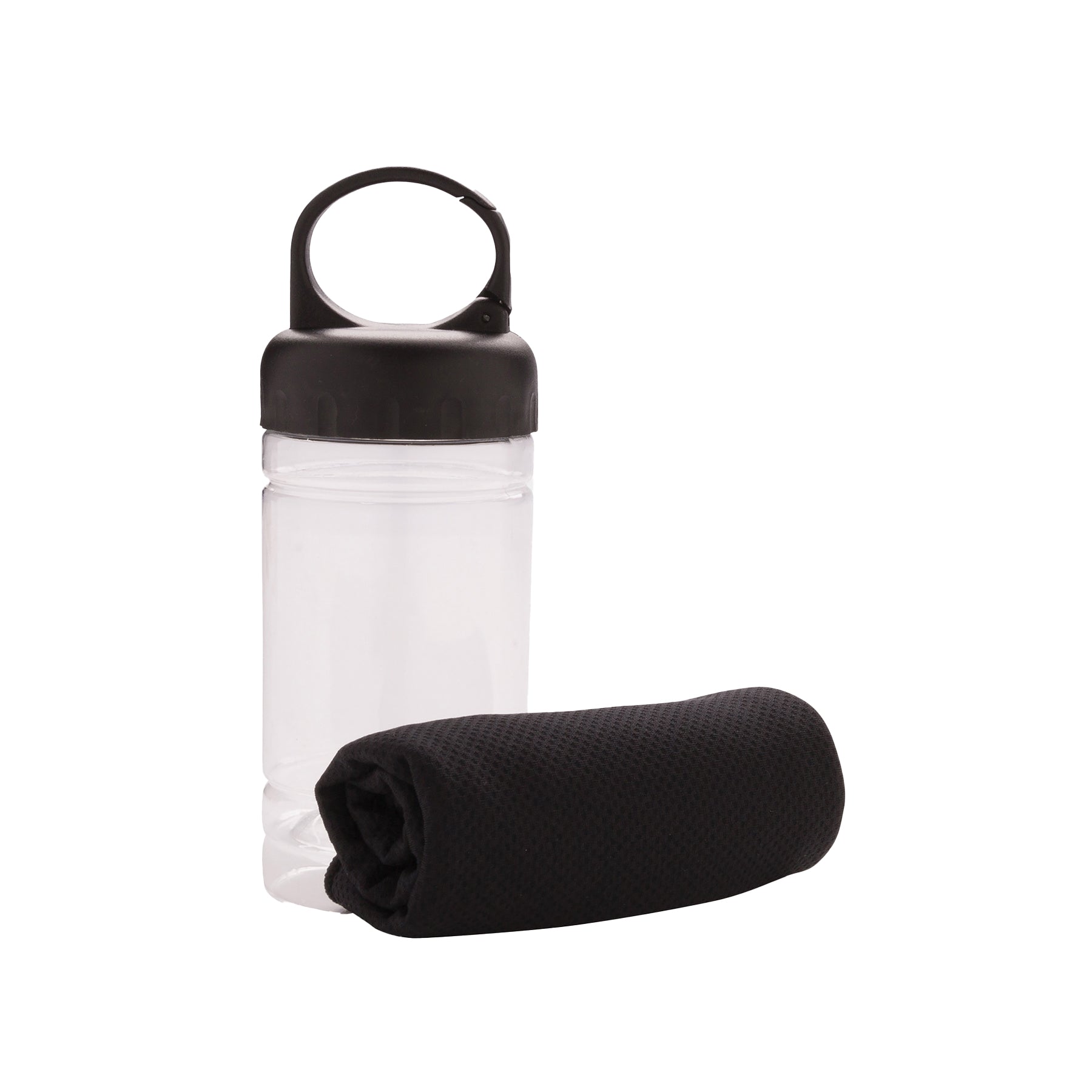 Black - Back - XD Collection Cooling Towel