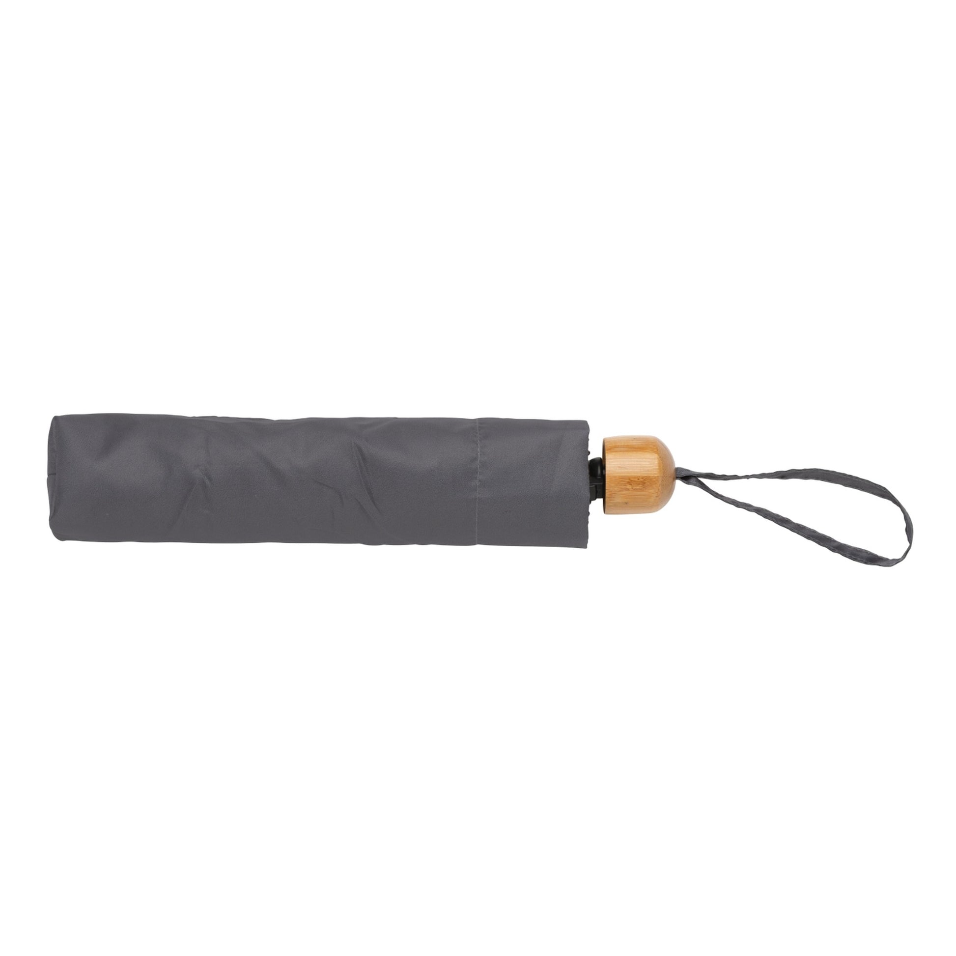 Anthracite - Side - XD Collection Impact Bamboo Folding Umbrella