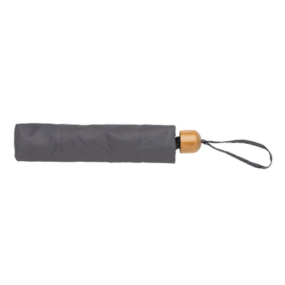 Anthracite - Side - XD Collection Impact Bamboo Folding Umbrella