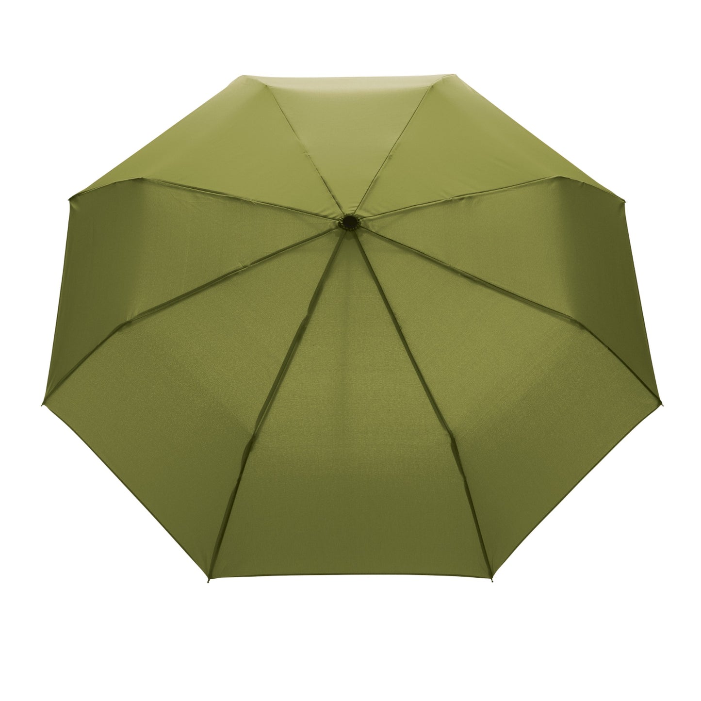 Green - Back - XD Collection Impact Bamboo Folding Umbrella