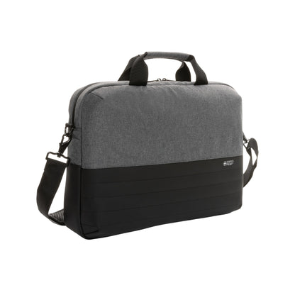 Grey - Lifestyle - Swiss Peak Aware RFID Blocking Laptop Bag