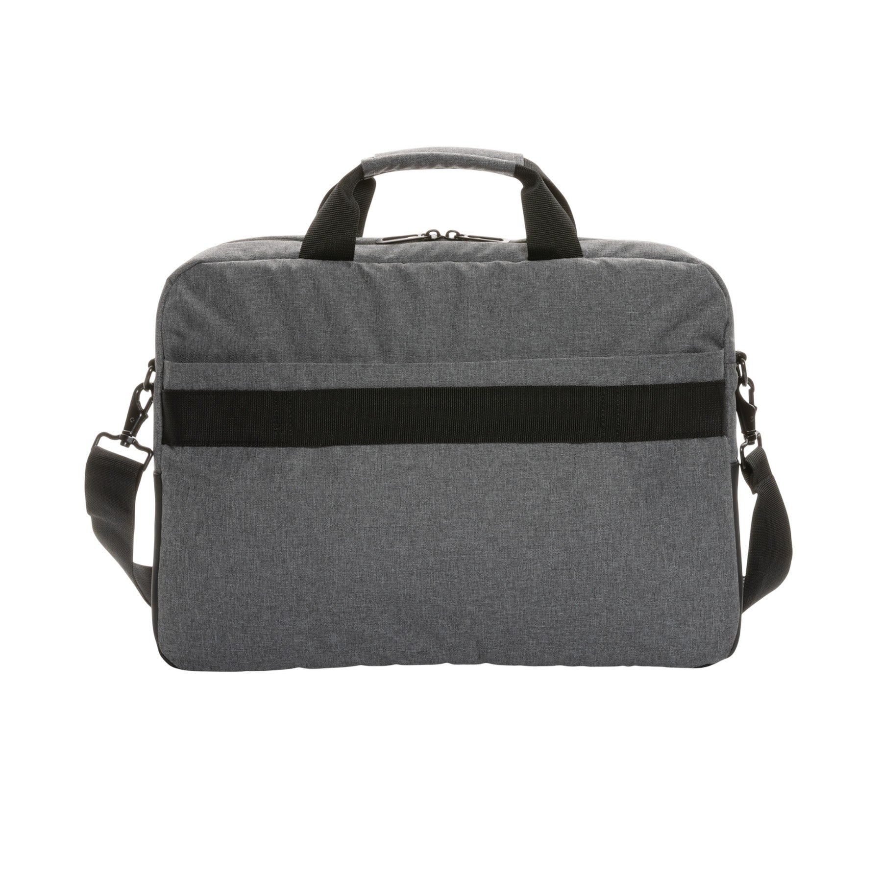 Grey - Back - Swiss Peak Aware RFID Blocking Laptop Bag