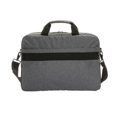 Grey - Back - Swiss Peak Aware RFID Blocking Laptop Bag