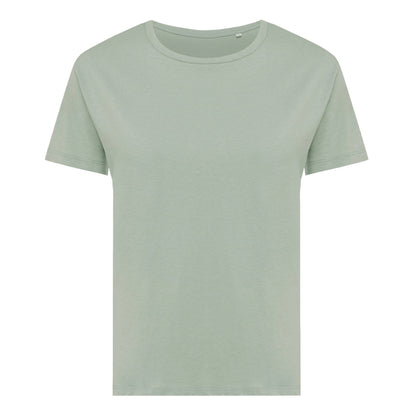 Green Iceberg - Front - Iqoniq Womens-Ladies Yala Recycled Cotton Lightweight T-Shirt