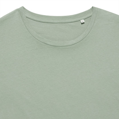 Green Iceberg - Side - Iqoniq Womens-Ladies Yala Recycled Cotton Lightweight T-Shirt