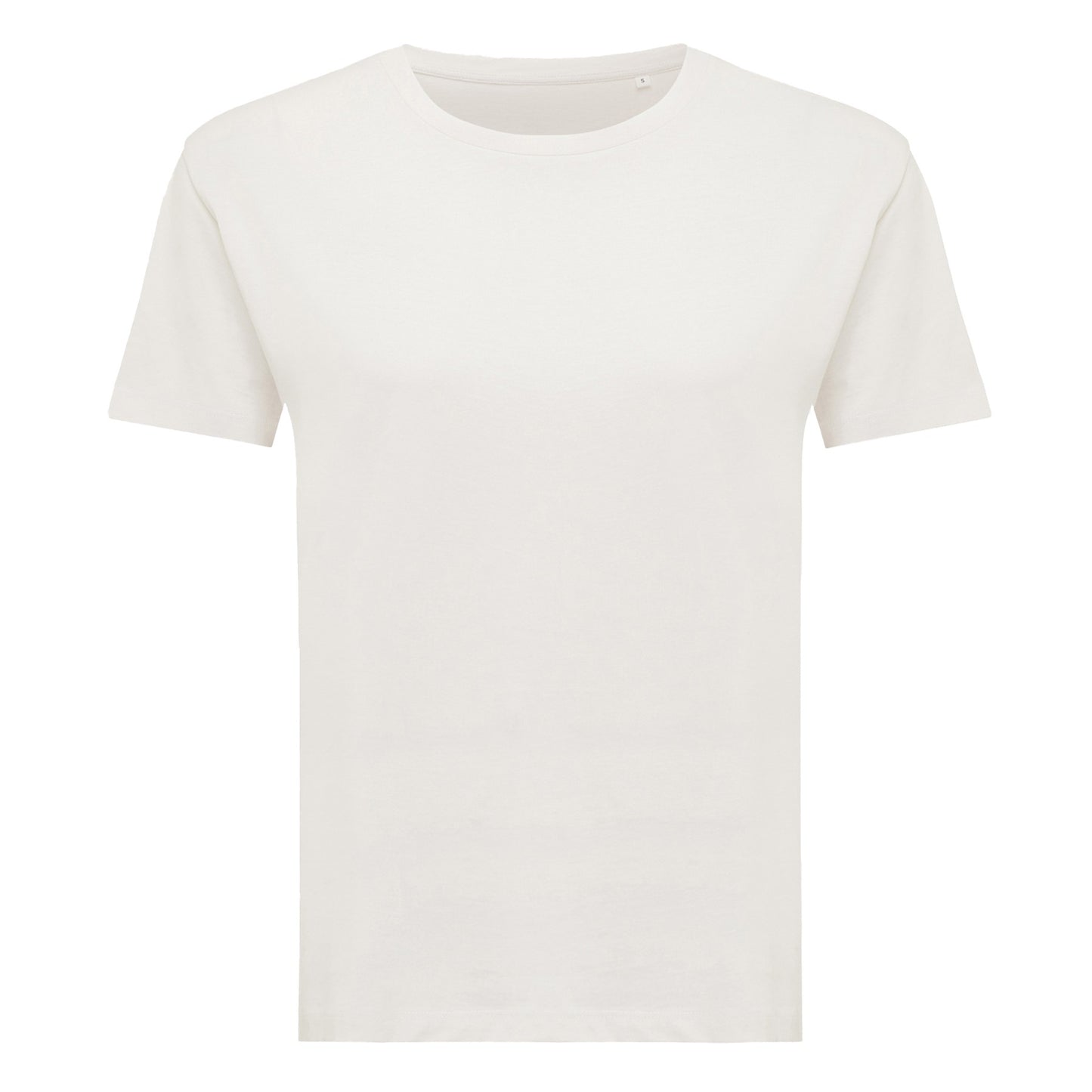 Ivory White - Front - Iqoniq Womens-Ladies Yala Recycled Cotton Lightweight T-Shirt