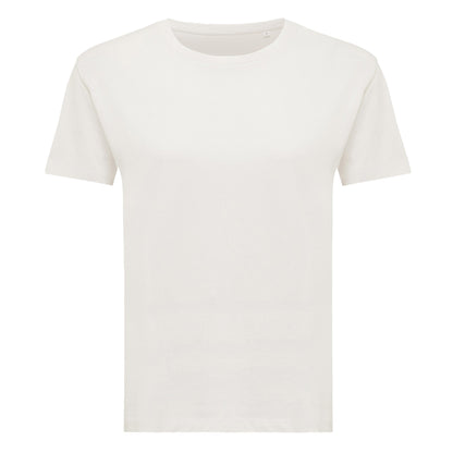 Ivory White - Front - Iqoniq Womens-Ladies Yala Recycled Cotton Lightweight T-Shirt