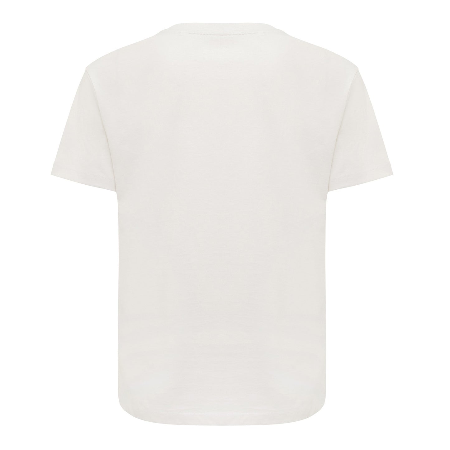 Ivory White - Back - Iqoniq Womens-Ladies Yala Recycled Cotton Lightweight T-Shirt