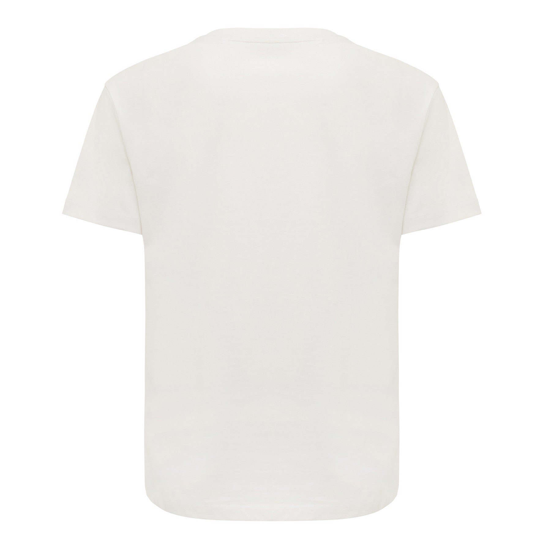 Ivory White - Back - Iqoniq Womens-Ladies Yala Recycled Cotton Lightweight T-Shirt